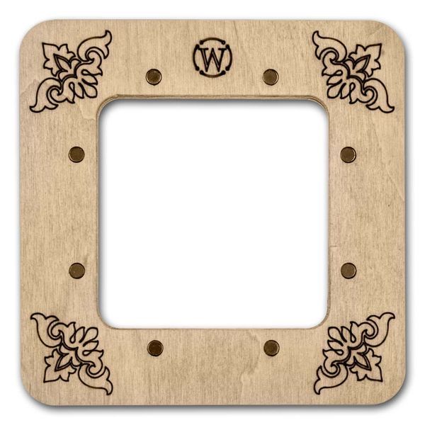 Magnetic Embroidery Frame (6 &times; 6 cm inner size) FLMP-030