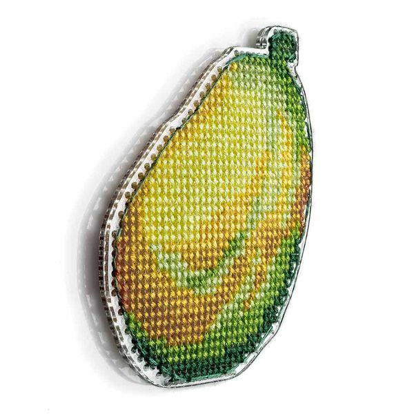 Plastic Cross-Stitch Kit &ndash; "Papaya" (Double-Sided) FLX-059