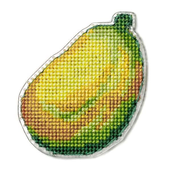 Plastic Cross-Stitch Kit &ndash; "Papaya" (Double-Sided) FLX-059