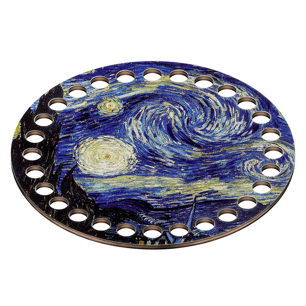Floss Organizer &ndash; &ldquo;Starry Night, Round&rdquo; FLZ(P)-028