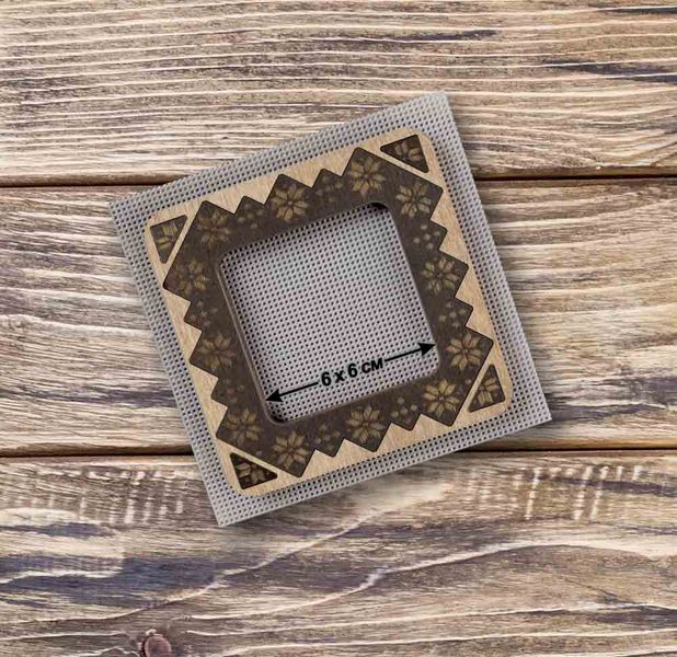 Magnetic Embroidery Frame (6 &times; 6 cm inner size) FLMP-030