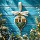 Bead Embroidery Kit (Plastic Base) &ndash; &ldquo;Christmas Ornament &ndash; Crystal Radiance&rdquo; FLPL-115 FLPL-115 photo 1