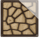 Bead Organizer Box &ndash; &ldquo;Stone Pavement&rdquo;, With Clear Lid FLZB-045 FLZB-045 photo 1