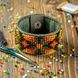 Faux Leather Bead Embroidery Kit &ndash; &ldquo;Bracelet&rdquo; (3 &times; 17 cm) FLBB-112 Khaki FLBB-112 photo 1
