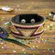 Faux Leather Bead Embroidery Kit &ndash; &ldquo;Bracelet&rdquo; (3 &times; 22 cm) FLBB-027 Black FLBB-027 photo 1