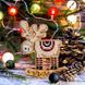 Wooden Bead Embroidery Kit &ndash; Rocking Ornament &ldquo;Moose of the Crystal Forest&rdquo; (Double-Sided) FLK-295 FLK-295 photo 1