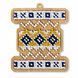 Wooden Bead Embroidery Kit &ndash; &ldquo;Christmas Ornament &ndash; Ornamented Bobbin&rdquo; FLK-520 FLK-520 photo 4