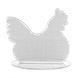 Plastic Embroidery Blank &ndash; &ldquo;Chicken&rdquo; FLBE(PL)-020 FLBE(PL)-020 photo 2