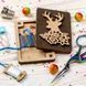 Magnetic Needle Case Rectangular &ndash; &ldquo;Deer & Flowers&rdquo; FLZB(N)-032 FLZB(N)-032 photo 1