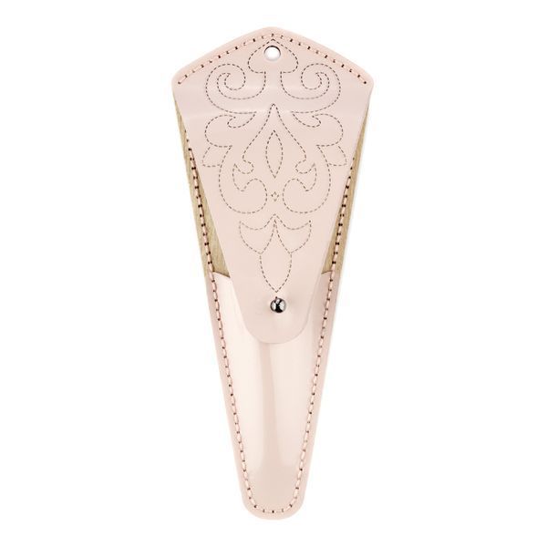 Faux Leather Embroidery Blank "Scissors Case" FLBE(BB)-079 Pink