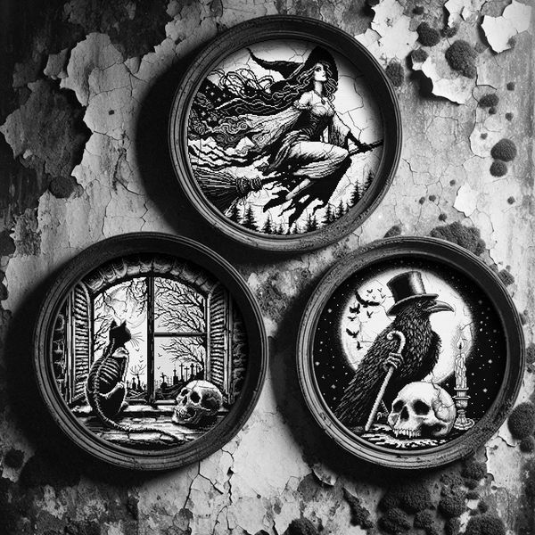 Cross-Stitch Pattern &ndash; "Beyond the Death" WLP-033