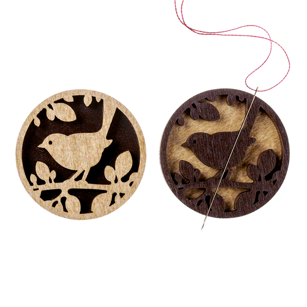 Needle Minder &ndash; &ldquo;Wooden, Double-Sided&rdquo; FLMH-045(W)