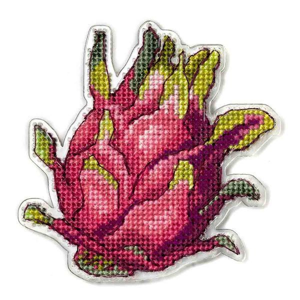 Plastic Cross-Stitch Kit &ndash; "Pitaya" (Double-Sided) FLX-060