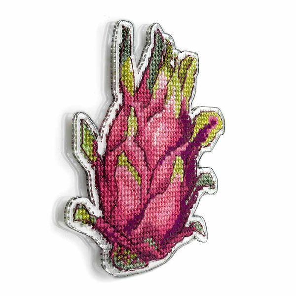 Plastic Cross-Stitch Kit &ndash; "Pitaya" (Double-Sided) FLX-060