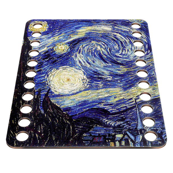 Floss Organizer &ndash; &ldquo;Starry Night, Rectangular&rdquo; FLZ(P)-029