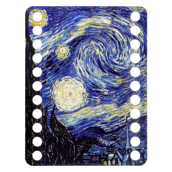 Floss Organizer &ndash; &ldquo;Starry Night, Rectangular&rdquo; FLZ(P)-029