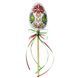 Faux Leather Bead Embroidery Kit &ndash; &ldquo;Topper Red Easter Egg&rdquo; FLBB-189 FLBB-189 photo 2