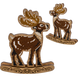 Wooden Bead Embroidery Kit &ndash; Rocking Ornament &ldquo;Wandering Reindeer&rdquo; (Double-Sided) FLK-296 FLK-296 photo 3