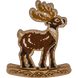 Wooden Bead Embroidery Kit &ndash; Rocking Ornament &ldquo;Wandering Reindeer&rdquo; (Double-Sided) FLK-296 FLK-296 photo 6
