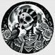 Cross-Stitch Pattern &ndash; "Beyond the Death" WLP-033 WLP-033 photo 2