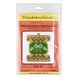 Wooden Bead Embroidery Kit &ndash; &ldquo;Christmas Ornament &ndash; Festive Bobbin&rdquo; FLK-521 FLK-521 photo 4