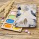 Bead Organizer With Wooden Lid &ndash; &ldquo;Feathers, Rectangular&rdquo; FLZB-201 FLZB-201 photo 1