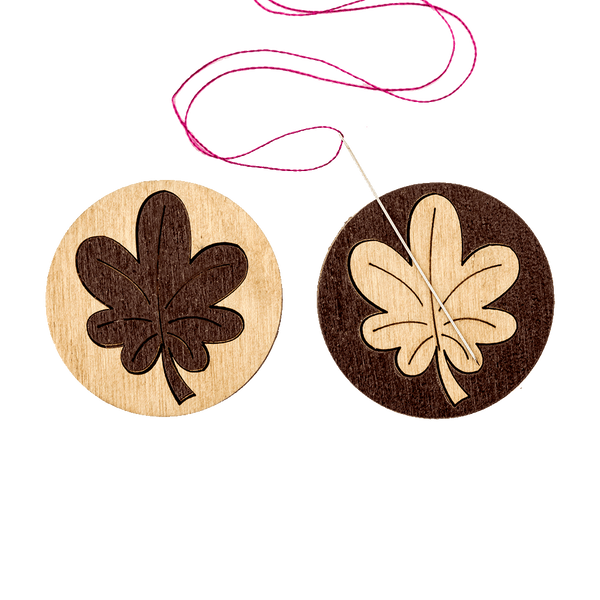Needle Minder &ndash; &ldquo;Wooden, Double-Sided&rdquo; FLMH-006(W)