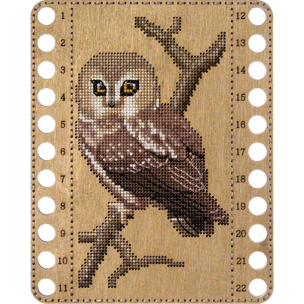 Wooden Embroidery Blank &ndash; &ldquo;Thread Organizer&rdquo; FLHW-016