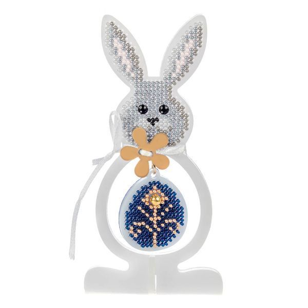 Bead Embroidery Kit (Plastic Base) &ndash; &ldquo;Spring Bunny&rdquo; FLPL-113