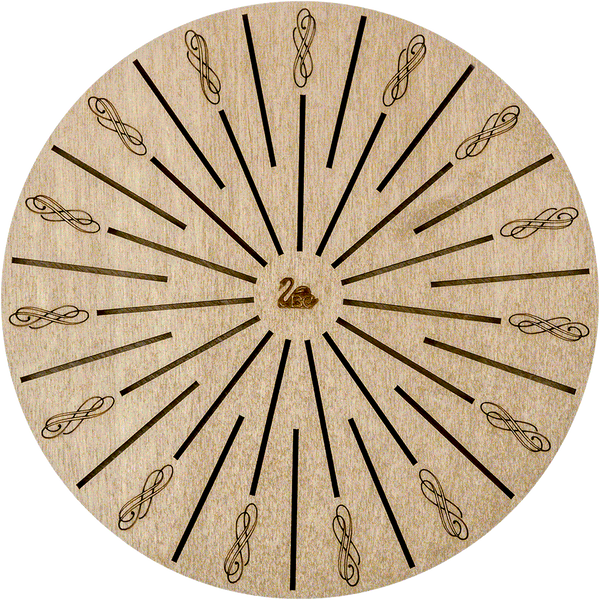 Bobbin Organizer Box &ndash; &ldquo;Light Round&rdquo; + 32 bobbins FLZB(N)-057