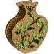 Wooden Bead Embroidery Kit &ndash; &ldquo;Green Dance&rdquo; (Double-Sided Vase) FLK-347 FLK-347 photo 3