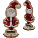 Wooden Bead Embroidery Kit &ndash; &ldquo;Santa Claus&rdquo; (Double-Sided) FLK-297 FLK-297 photo 3