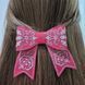 Faux Leather Thread Embroidery Kit &ndash; &ldquo;Hair Clip &ndash; Coral Treasure&rdquo; FLHL-100 Coral FLHL-100 photo 1