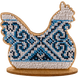 Wooden Bead Embroidery Kit &ndash; &ldquo;Hen&rdquo; FLK-096 FLK-096 photo 2