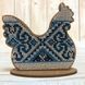 Wooden Bead Embroidery Kit &ndash; &ldquo;Hen&rdquo; FLK-096 FLK-096 photo 4