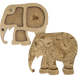 Wooden-Lid Bead Organizer &ndash; &ldquo;Indian Elephant&rdquo; FLZB-097 FLZB-097 photo 2