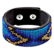 Faux Leather Bead Embroidery Kit &ndash; &ldquo;Bracelet&rdquo; (3 &times; 22 cm) FLBB-029 Black FLBB-029 photo 3