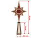Wooden Bead Embroidery Kit &ndash; &ldquo;Christmas Tree Topper&rdquo; FLK-378 FLK-378 photo 6