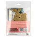 Wooden Bead Embroidery Kit &ndash; &ldquo;Bunny On Scooter&rdquo; FLK-428 FLK-428 photo 6