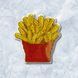 Plastic Cross-Stitch Kit &ndash; "French Fries" (Double-Sided) FLX-102 FLX-102 photo 1