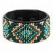 Faux Leather Bead Embroidery Kit &ndash; &ldquo;Bracelet&rdquo; (3 &times; 22 cm) FLBB-157 Black FLBB-157 photo 3