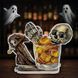 Plastic Cross-Stitch Kit &ndash; &ldquo;Skull Cocktail&rdquo; FLX-124 FLX-124 photo 1