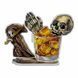 Plastic Cross-Stitch Kit &ndash; &ldquo;Skull Cocktail&rdquo; FLX-124 FLX-124 photo 2