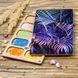 Bead Organizer With Wooden Lid &ndash; &ldquo;Neon Leaves, Rectangular&rdquo; FLZB-202 FLZB-202 photo 1
