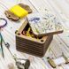 Thread Catcher Square &ndash; &ldquo;Butterfly Garden&rdquo; FLZB(N)-106 FLZB(N)-106 photo 1