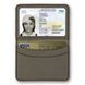 Faux Leather Embroidery Blank &ndash; &ldquo;ID Card Cover&rdquo; FLBE(BB)-032 Walnut FLBE(BB)-032 photo 5