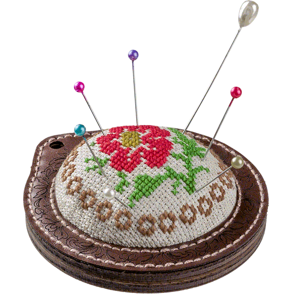 Pincushion Kit &ndash; &ldquo;Red Bloom&rdquo; FLTL-026