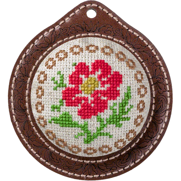 Pincushion Kit &ndash; &ldquo;Red Bloom&rdquo; FLTL-026