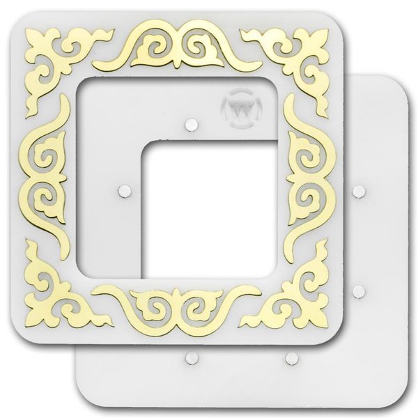 Magnetic Embroidery Frame (6 &times; 6 cm inner size) FLMP-036