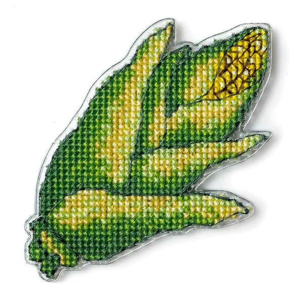 Plastic Cross-Stitch Kit &ndash; "Corn" (Double-Sided) FLX-079